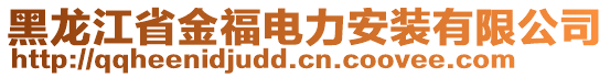 黑龙江省金福电力安装有限公司