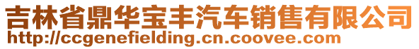 吉林省鼎華寶豐汽車銷售有限公司