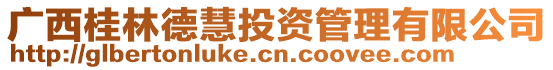 廣西桂林德慧投資管理有限公司