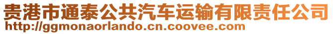 貴港市通泰公共汽車運輸有限責任公司