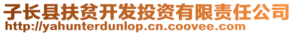 子長縣扶貧開發(fā)投資有限責任公司