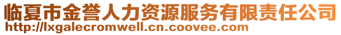 臨夏市金譽(yù)人力資源服務(wù)有限責(zé)任公司