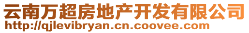 云南萬超房地產(chǎn)開發(fā)有限公司