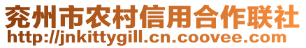 兗州市農(nóng)村信用合作聯(lián)社