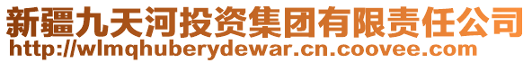 新疆九天河投資集團有限責(zé)任公司