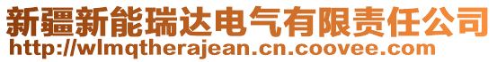 新疆新能瑞达电气有限责任公司