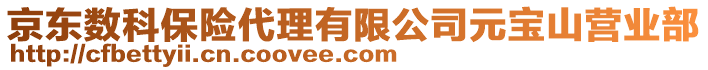 京東數(shù)科保險(xiǎn)代理有限公司元寶山營(yíng)業(yè)部