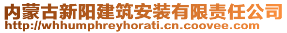 内蒙古新阳建筑安装有限责任公司