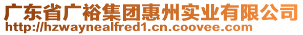 廣東省廣裕集團惠州實業(yè)有限公司