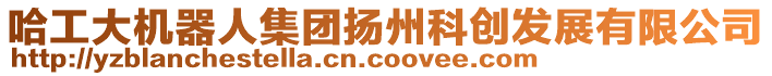 哈工大機(jī)器人集團(tuán)揚(yáng)州科創(chuàng)發(fā)展有限公司