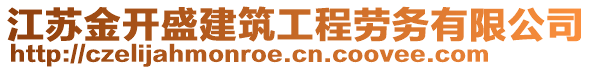 江蘇金開盛建筑工程勞務(wù)有限公司