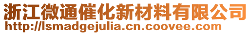 浙江微通催化新材料有限公司