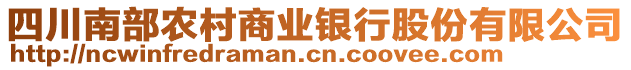 四川南部農(nóng)村商業(yè)銀行股份有限公司