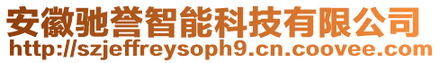 安徽驰誉智能科技有限公司