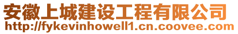 安徽上城建設(shè)工程有限公司