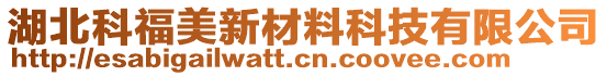 湖北科福美新材料科技有限公司