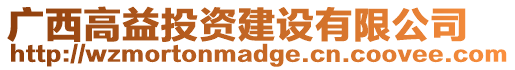 廣西高益投資建設(shè)有限公司