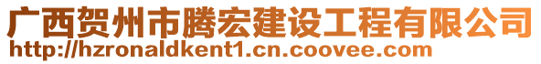 廣西賀州市騰宏建設(shè)工程有限公司