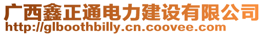 廣西鑫正通電力建設有限公司