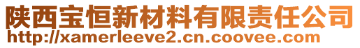 陜西寶恒新材料有限責(zé)任公司