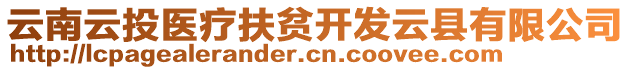 云南云投醫(yī)療扶貧開發(fā)云縣有限公司