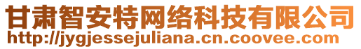 甘肅智安特網(wǎng)絡(luò)科技有限公司