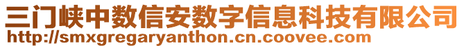 三門峽中數(shù)信安數(shù)字信息科技有限公司