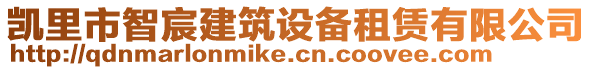 凱里市智宸建筑設(shè)備租賃有限公司