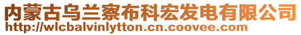 內(nèi)蒙古烏蘭察布科宏發(fā)電有限公司