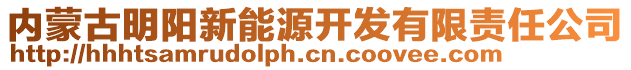 內(nèi)蒙古明陽(yáng)新能源開(kāi)發(fā)有限責(zé)任公司