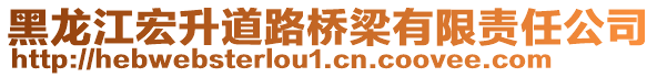 黑龍江宏升道路橋梁有限責(zé)任公司