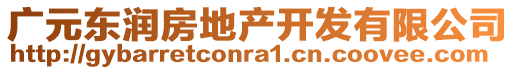 廣元東潤(rùn)房地產(chǎn)開發(fā)有限公司