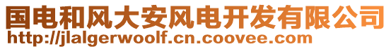 國電和風(fēng)大安風(fēng)電開發(fā)有限公司