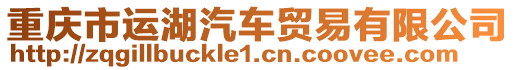 重慶市運(yùn)湖汽車貿(mào)易有限公司